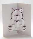 Lovely Bear pop-up model from the Special Occasions collection