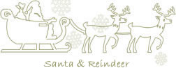 Graphic of a Pop-up Santa Claus from the Special Occasions Book