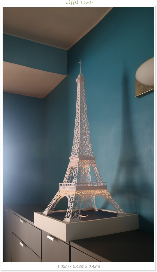 Eiffel tower model